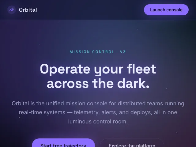 Cosmos website preview
