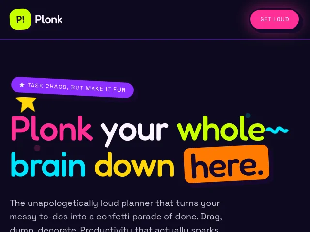 Carnival website preview