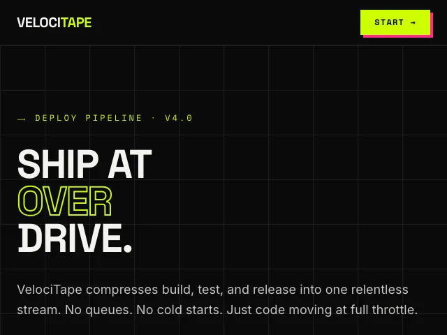 Overdrive website preview