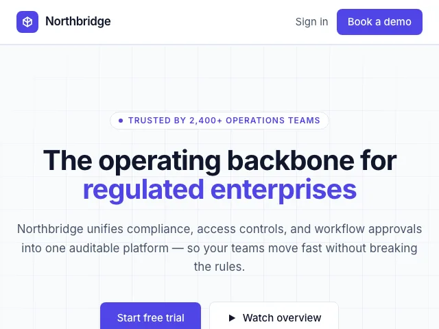 Keystone website preview