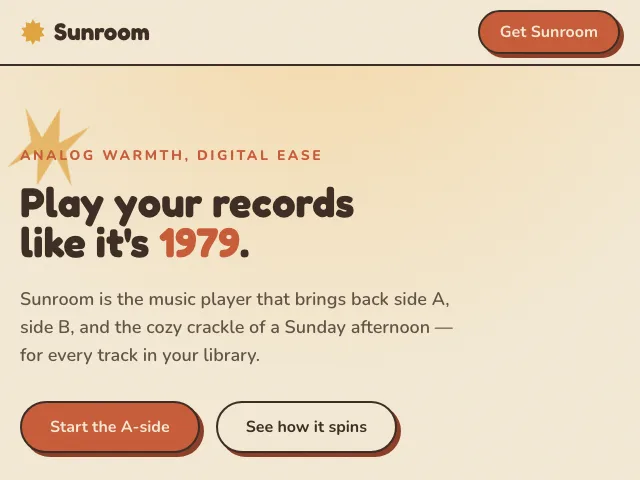 Cassette website preview