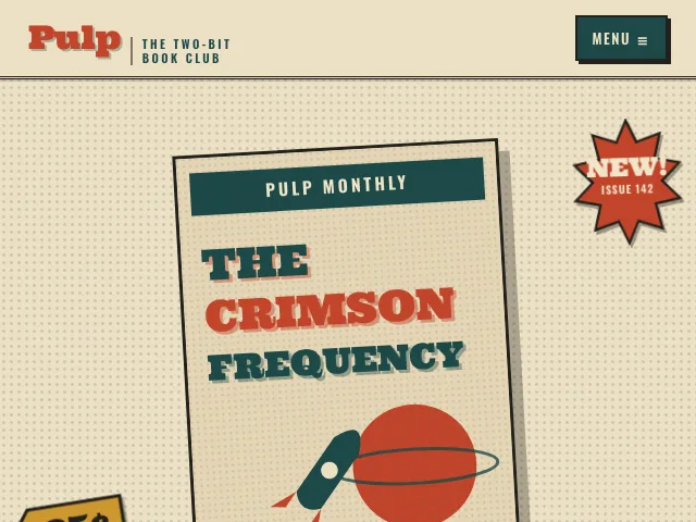 Pulp website preview
