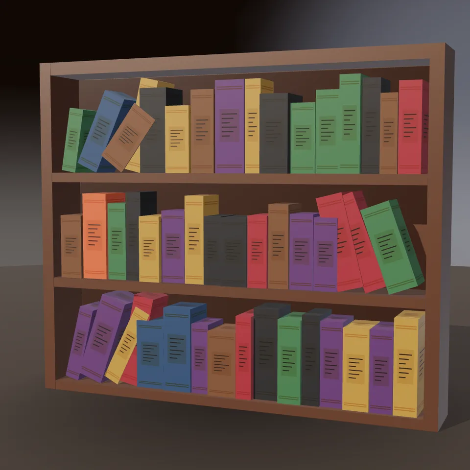 Bookshelf Cascade preview