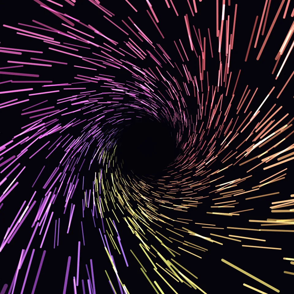 Hypnotic Particle Tunnel preview